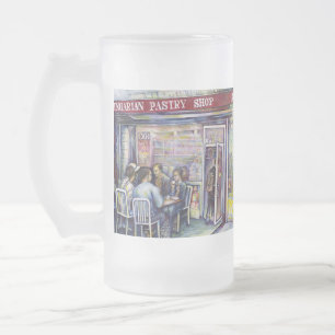 Caneca De Cerveja Vidro Jateado Jocund
