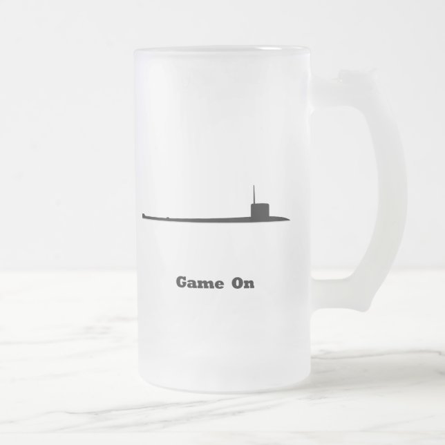 Caneca De Cerveja Vidro Jateado Jogo secundário sobre (Direita)
