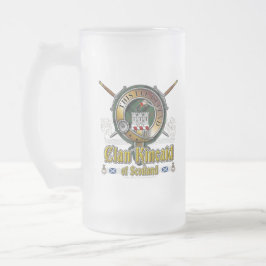 Caneca De Cerveja Vidro Jateado Kincaid Clan Crachá