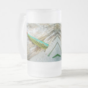 Caneca De Cerveja Vidro Jateado L Cooper Goo Goo Eyes Antiguamente Lura de Pesca