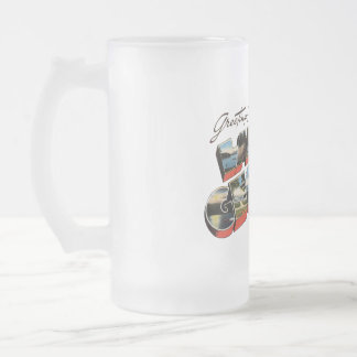 Caneca De Cerveja Vidro Jateado Lago George New York