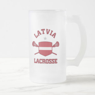Caneca De Cerveja Vidro Jateado Latvia