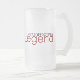 Caneca De Cerveja Vidro Jateado legenda 2010 novo do futebol da fantasia