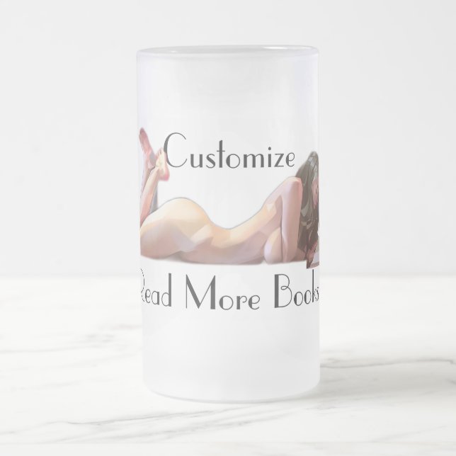 Caneca De Cerveja Vidro Jateado Leia mais livros Thunder_Cove (Centro)