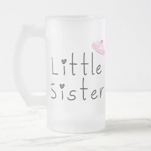Caneca De Cerveja Vidro Jateado little sister