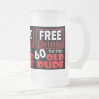 Livre bebidas para o gajo do aniversário das