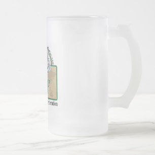 Caneca De Cerveja Vidro Jateado logotipo do Caneca-centro