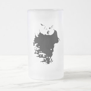 Caneca De Cerveja Vidro Jateado Mane Wicked