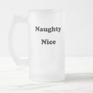 Caneca De Cerveja Vidro Jateado Mau ou Bonito preto engraçado