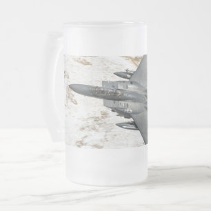 Caneca De Cerveja Vidro Jateado McDonnell Douglas F-15 Eagle