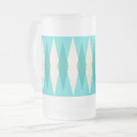 Meio século Modern Argyle Fosco Mug