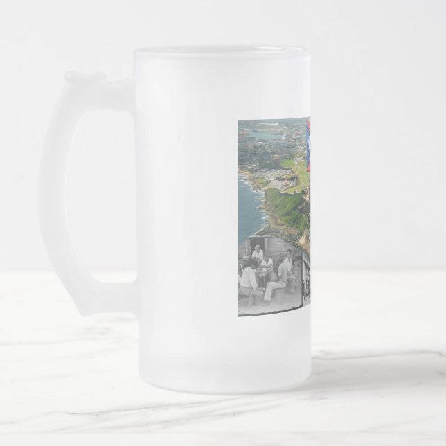 Caneca De Cerveja Vidro Jateado Meu Orgulho (Esquerda)