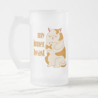 Minha citação motivadora de gato preguiçoso e gord