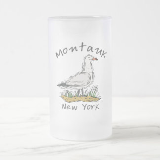 Caneca De Cerveja Vidro Jateado Montauk, NY