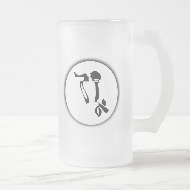Caneca De Cerveja Vidro Jateado Moon Love (Direita)