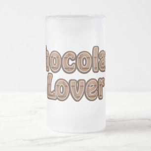 Caneca De Cerveja Vidro Jateado Muda de chocolate - escolha estilo e cor