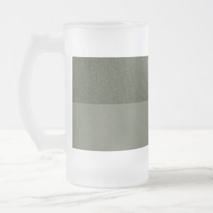 Caneca De Cerveja Vidro Jateado Mug de Fosco Verde de Moisés Superior Texturizado 