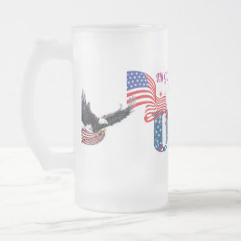 Caneca De Cerveja Vidro Jateado Mug Sapado Personalizado