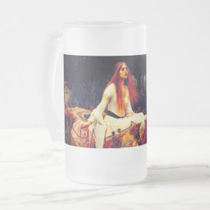 Caneca De Cerveja Vidro Jateado Mulher-d'água de Shalott