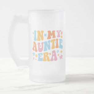 Caneca De Cerveja Vidro Jateado Na Minha Era de Tia Eu