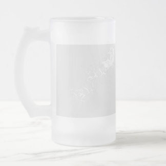 Caneca De Cerveja Vidro Jateado Natal: Papai Noel -