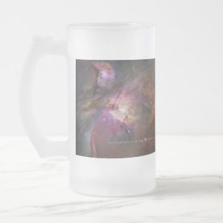 Caneca De Cerveja Vidro Jateado Nebulosa de Orion
