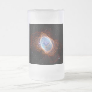 Caneca De Cerveja Vidro Jateado Nebulosa do Anel do Sul Telescópio Espacial James 