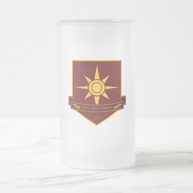 Caneca De Cerveja Vidro Jateado Neo Lux Eterna Beer Mug (Centro)