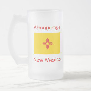 Caneca De Cerveja Vidro Jateado Novo México - Mapa da Cidade do México