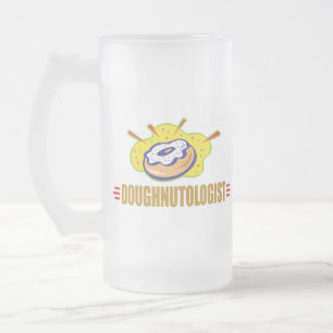 Caneca De Cerveja Vidro Jateado Nozes engraçadas