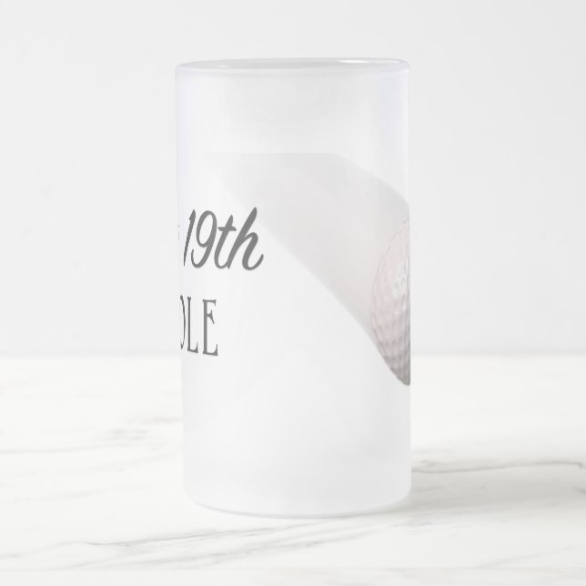 Caneca De Cerveja Vidro Jateado O 19º Buraco (Centro)