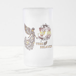 Caneca De Cerveja Vidro Jateado O Copo de Cerveja The Heaven
