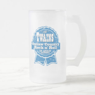 Caneca De Cerveja Vidro Jateado O dispositivo de Drinkin da cerveja de TWAINS!