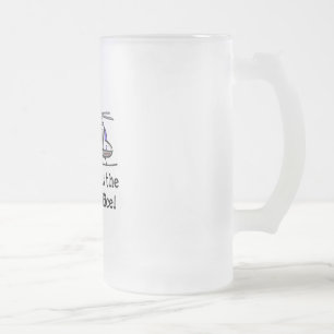 Caneca De Cerveja Vidro Jateado O helicóptero legal do meu pai