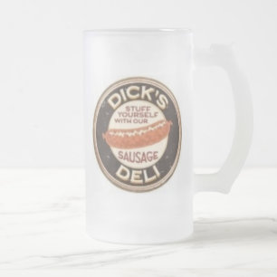Caneca De Cerveja Vidro Jateado O supermercado fino do pau