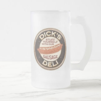 Caneca De Cerveja Vidro Jateado O supermercado fino do pau