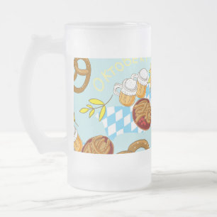 Caneca De Cerveja Vidro Jateado Oktoberfest