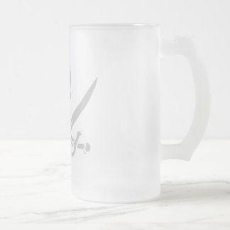 Caneca De Cerveja Vidro Jateado Ølkrus, grå