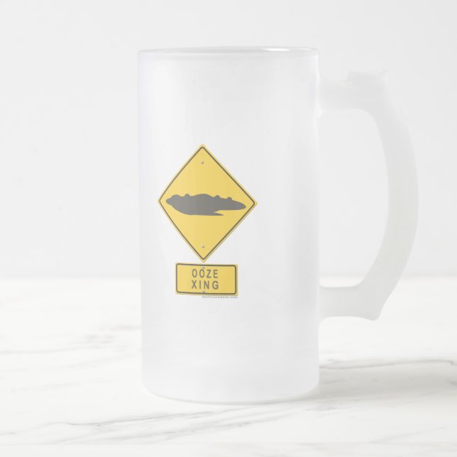 Caneca De Cerveja Vidro Jateado Ooze XING (Direita)