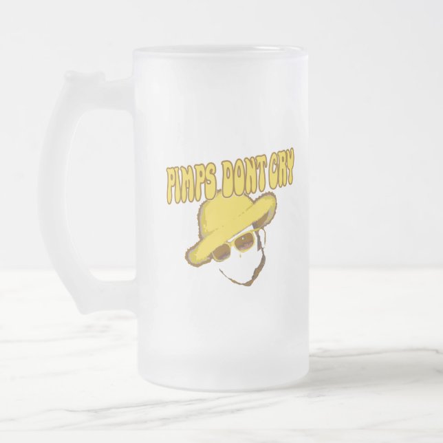 Caneca De Cerveja Vidro Jateado Os proxenetas não gritam o outro filme das caras (Esquerda)