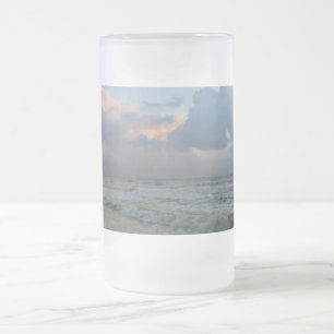 Caneca De Cerveja Vidro Jateado Ouvir A Caneta De Vidro Do Fosco De Ondas
