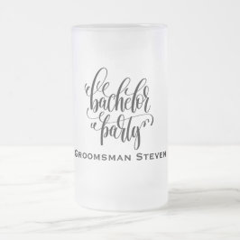 Caneca De Cerveja Vidro Jateado Padrinho de casamento Personalizado do Partido do 