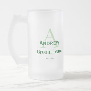 Caneca De Cerveja Vidro Jateado padrinhos de casamento personalizados do grupo mon