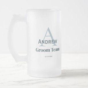 Caneca De Cerveja Vidro Jateado padrinhos de casamento personalizados do grupo mon