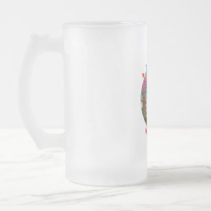 CANECA DE CERVEJA VIDRO JATEADO PÁGINA INICIAL DO PAI DONALD TRUMP