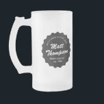 Caneca De Cerveja Vidro Jateado Pai cervejeira<br><div class="desc">.</div>