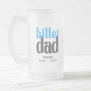 Caneca De Cerveja Vidro Jateado Pai de Faturamento Personalizado com Citação Senti