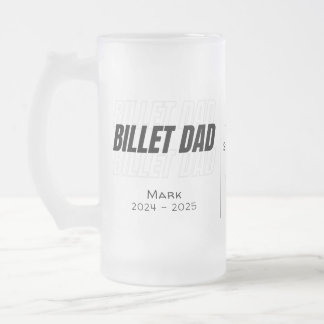 Caneca De Cerveja Vidro Jateado Pai de Faturamento Personalizado com Citação Senti