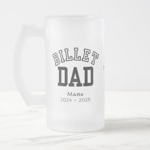 Caneca De Cerveja Vidro Jateado Pai de Faturamento Personalizado com Citação Senti