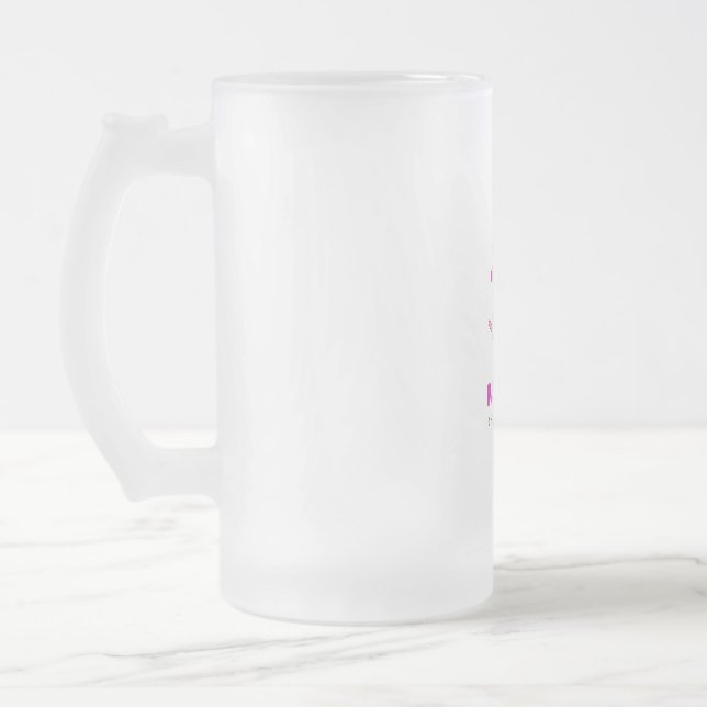 Caneca De Cerveja Vidro Jateado Palhetas e Criadores de Poções (Esquerda)